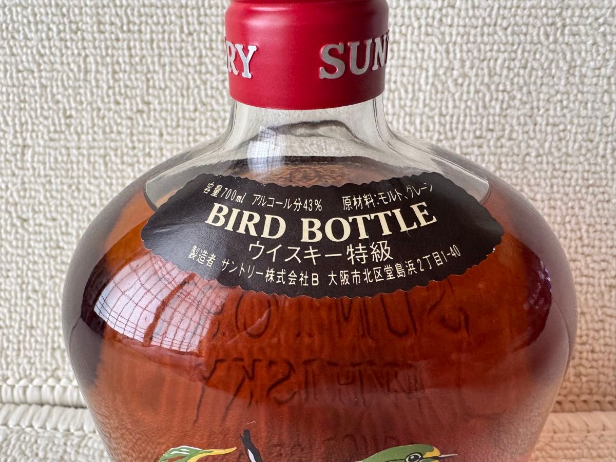 未開栓・美品】サントリーオールド ウイスキー 特級 BIRD BOTTLE 未開栓・美品】サントリーオールド ウイスキー 特級 BIRD BOTTLE