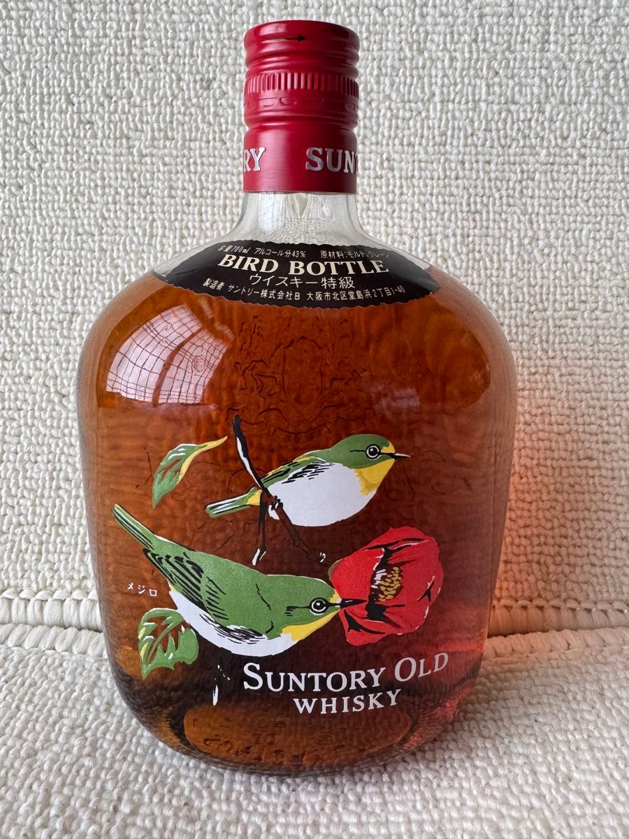 未開栓・美品】サントリーオールド ウイスキー 特級 BIRD BOTTLE 未開栓・美品】サントリーオールド ウイスキー 特級 BIRD BOTTLE