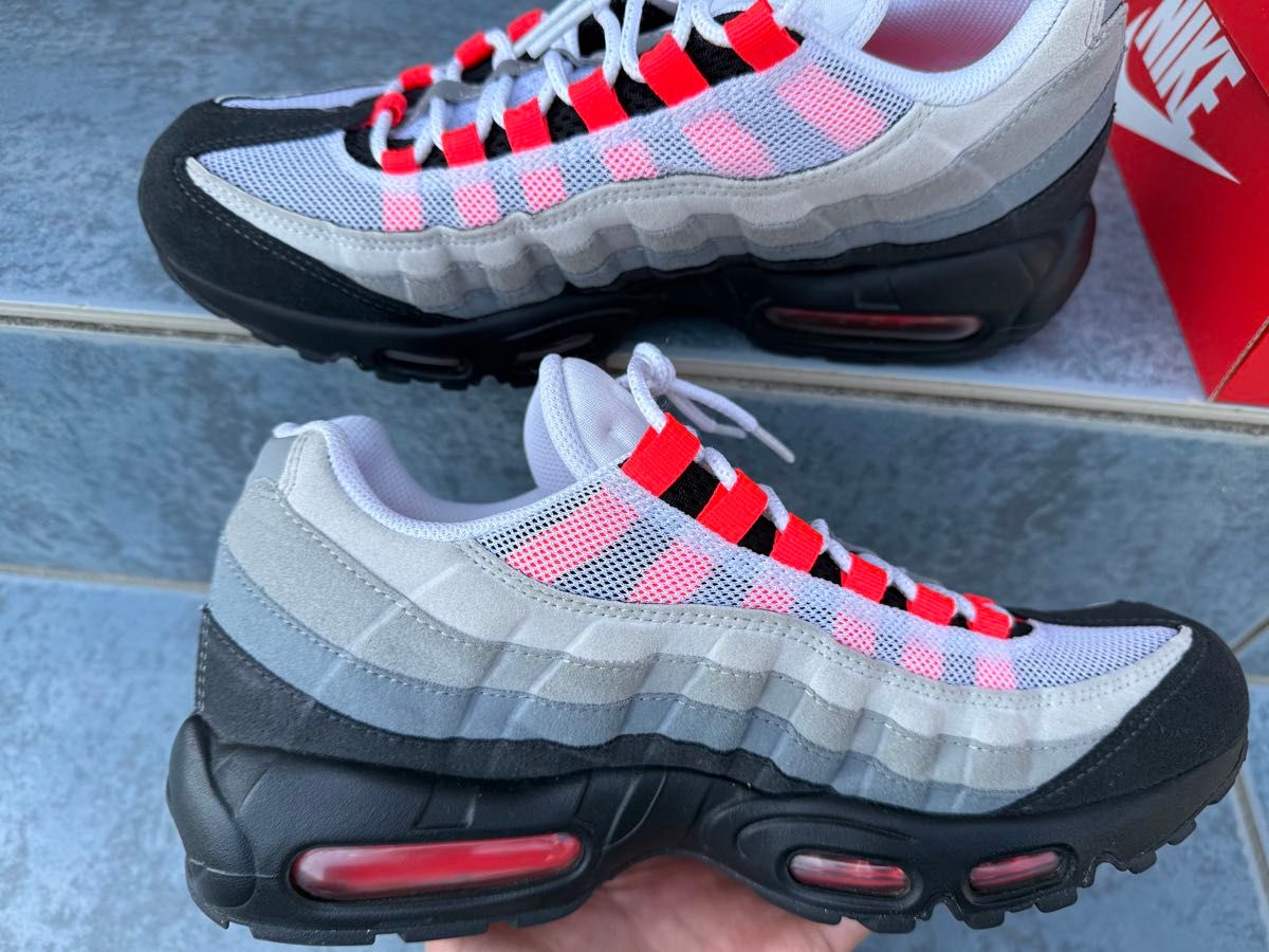 NIKE AIR MAX 95 SOLAR RED ナイキ エアマックス95 ソーラー NIKE AIR MAX 95 SOLAR RED ナイキ エアマックス95 ソーラー