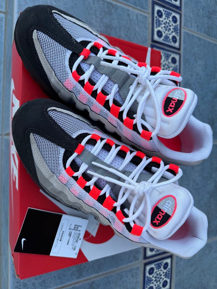 NIKE AIR MAX 95 SOLAR RED ナイキ エアマックス95 ソーラー NIKE AIR MAX 95 SOLAR RED ナイキ エアマックス95 ソーラー