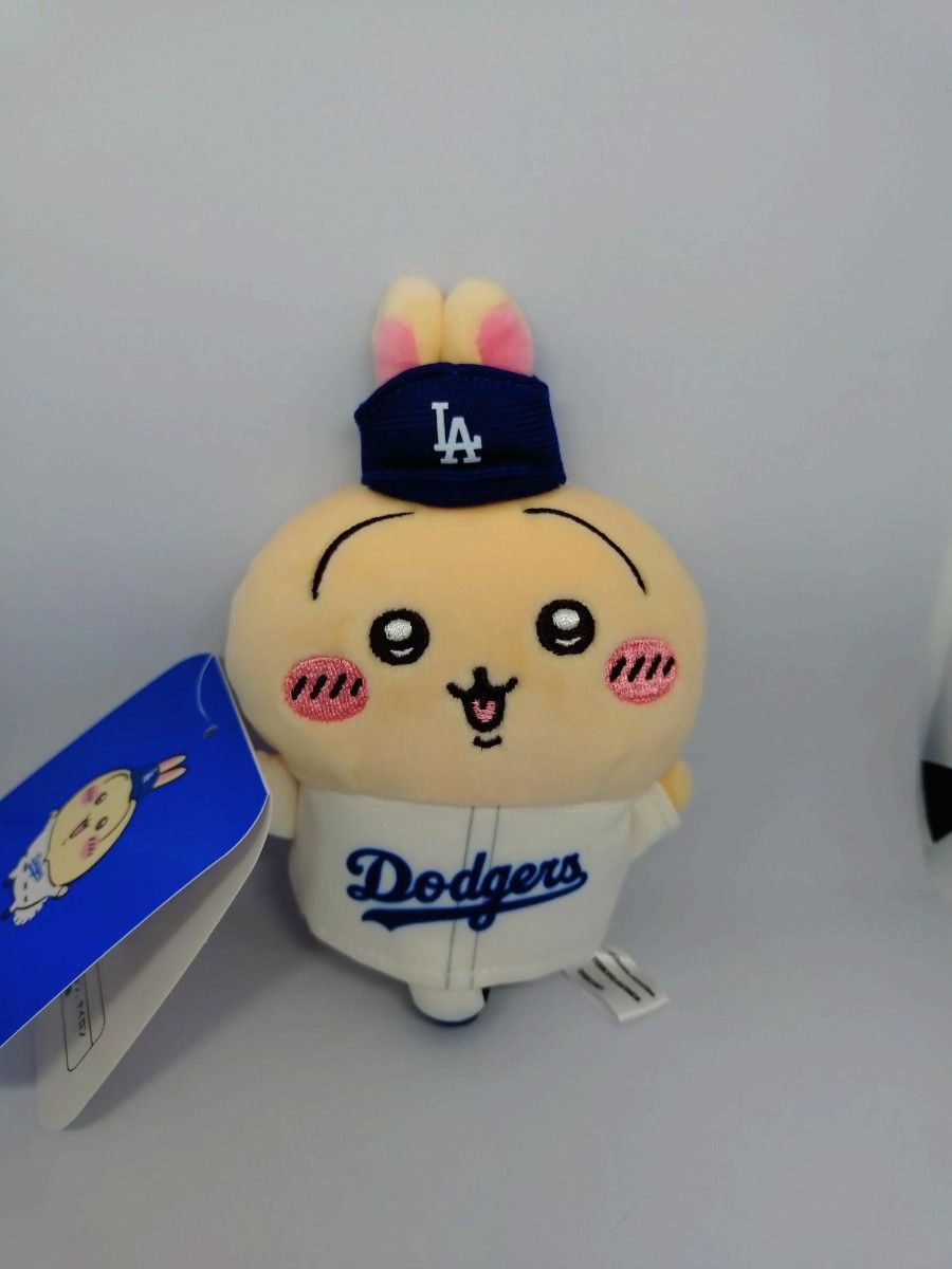 ちいかわ×MLB TOKYO SERIES マスコット うさぎ ドジャース ちいかわ×MLB TOKYO SERIES マスコット うさぎ ドジャース