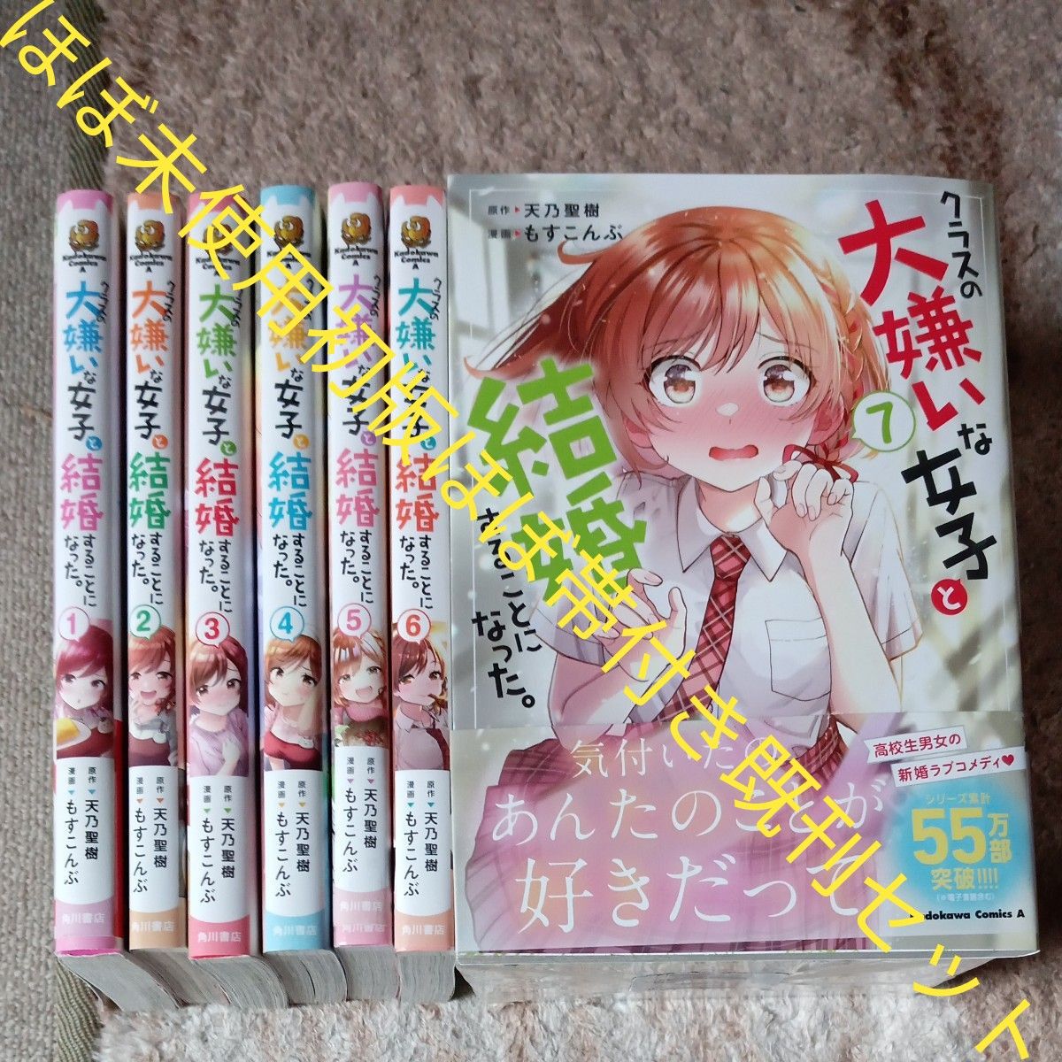 希少 ほぼ未使用 全巻初版本 既刊7巻セット クラスの大嫌いな 希少 ほぼ未使用 全巻初版本 既刊7巻セット クラスの大嫌いな