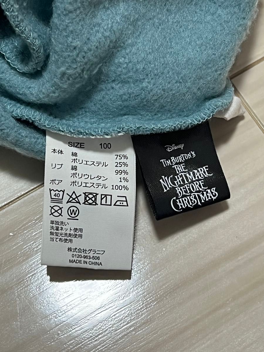 graniph ディズニー ナイトメア・ビフォア・クリスマス パーカー graniph ディズニー ナイトメア・ビフォア・クリスマス パーカー