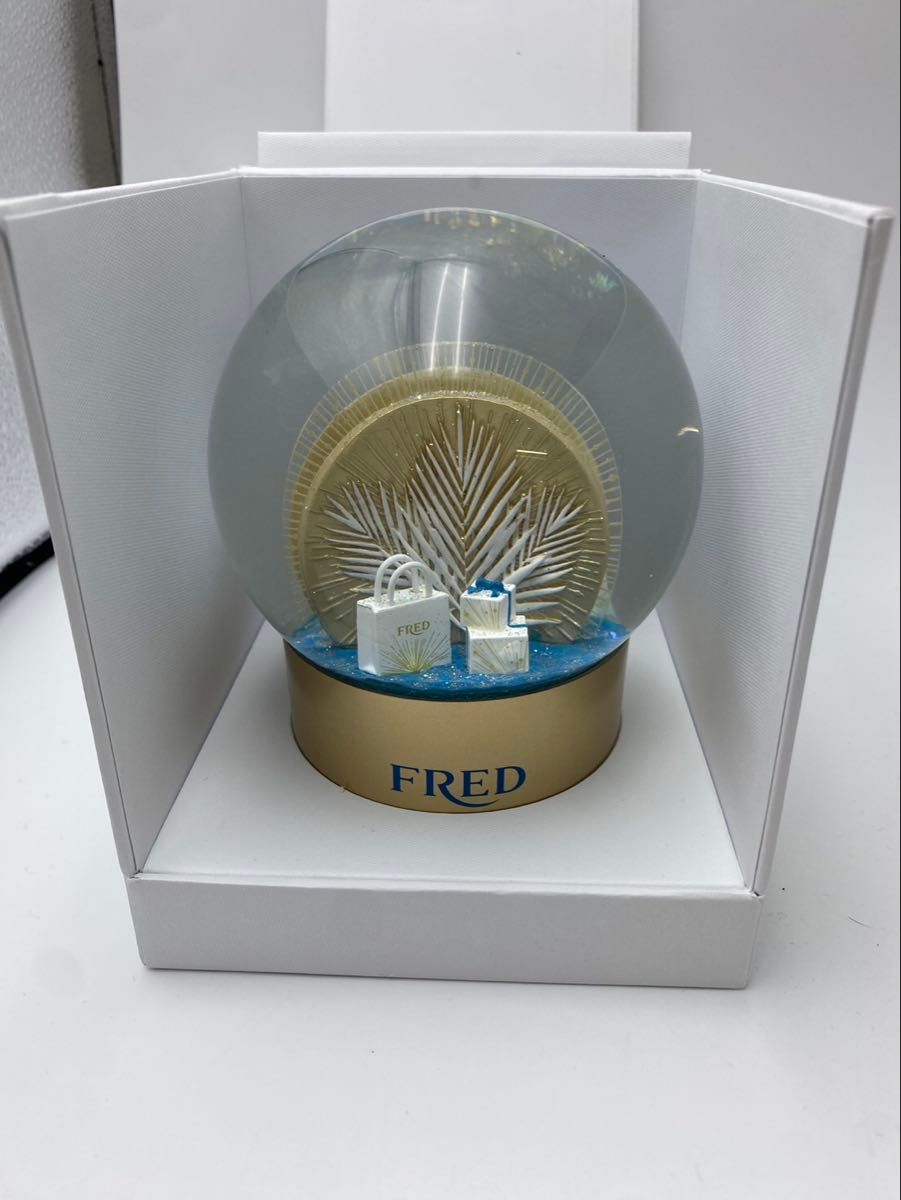 インテリア雑貨 美品 FRED フレッド スノードーム ノベルティ インテリア雑貨 美品 FRED フレッド スノードーム ノベルティ