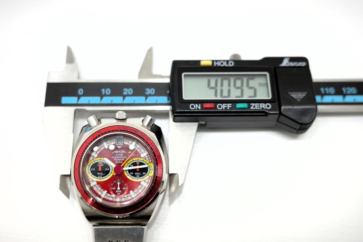 316 SEIKO ALBA AKA CHRONOGRAPH QZ V657-6060 セイコー アルバ 316 SEIKO ALBA AKA CHRONOGRAPH QZ V657-6060 セイコー アルバ
