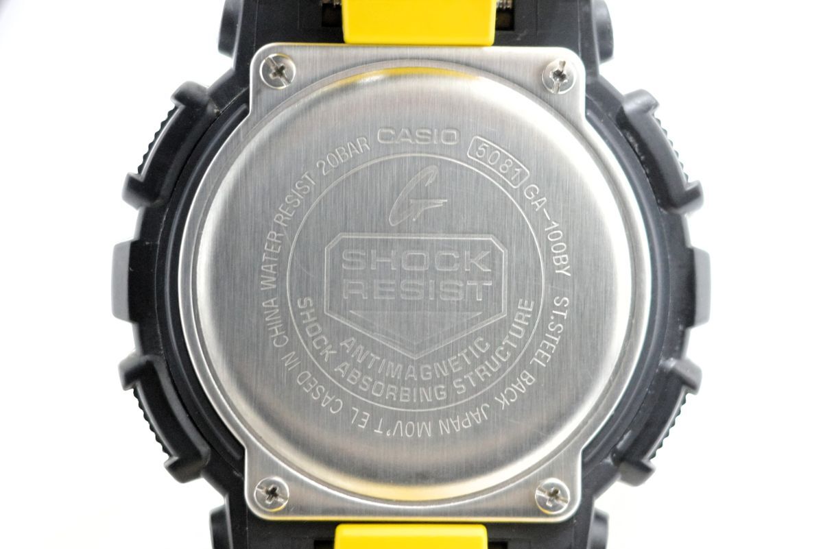 312 CASIO G-SHOCK QZ 5081 GA-100BY カシオ ジーショック 312 CASIO G-SHOCK QZ 5081 GA-100BY カシオ ジーショック