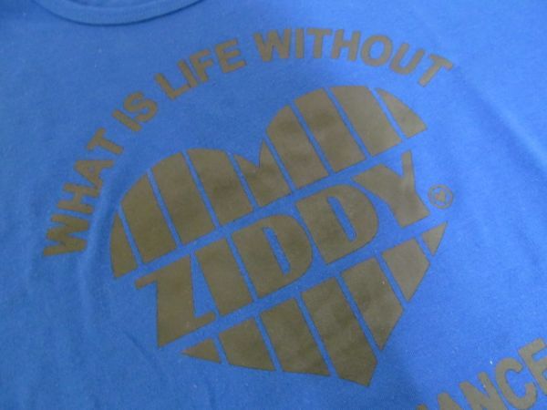 (34907)ZIDDYjiti- cut and sewn футболка короткий рукав Logo Heart голубой F USED
