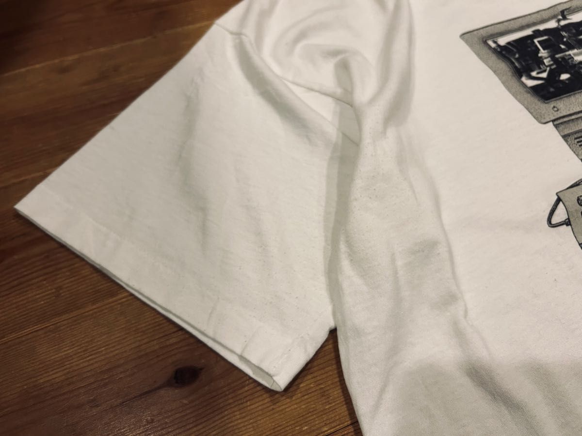Tシャツ 古着 80s Apple アップル 企業 激レア XL USA製 両面 Tシャツ 古着 80s Apple アップル 企業 激レア XL USA製 両面