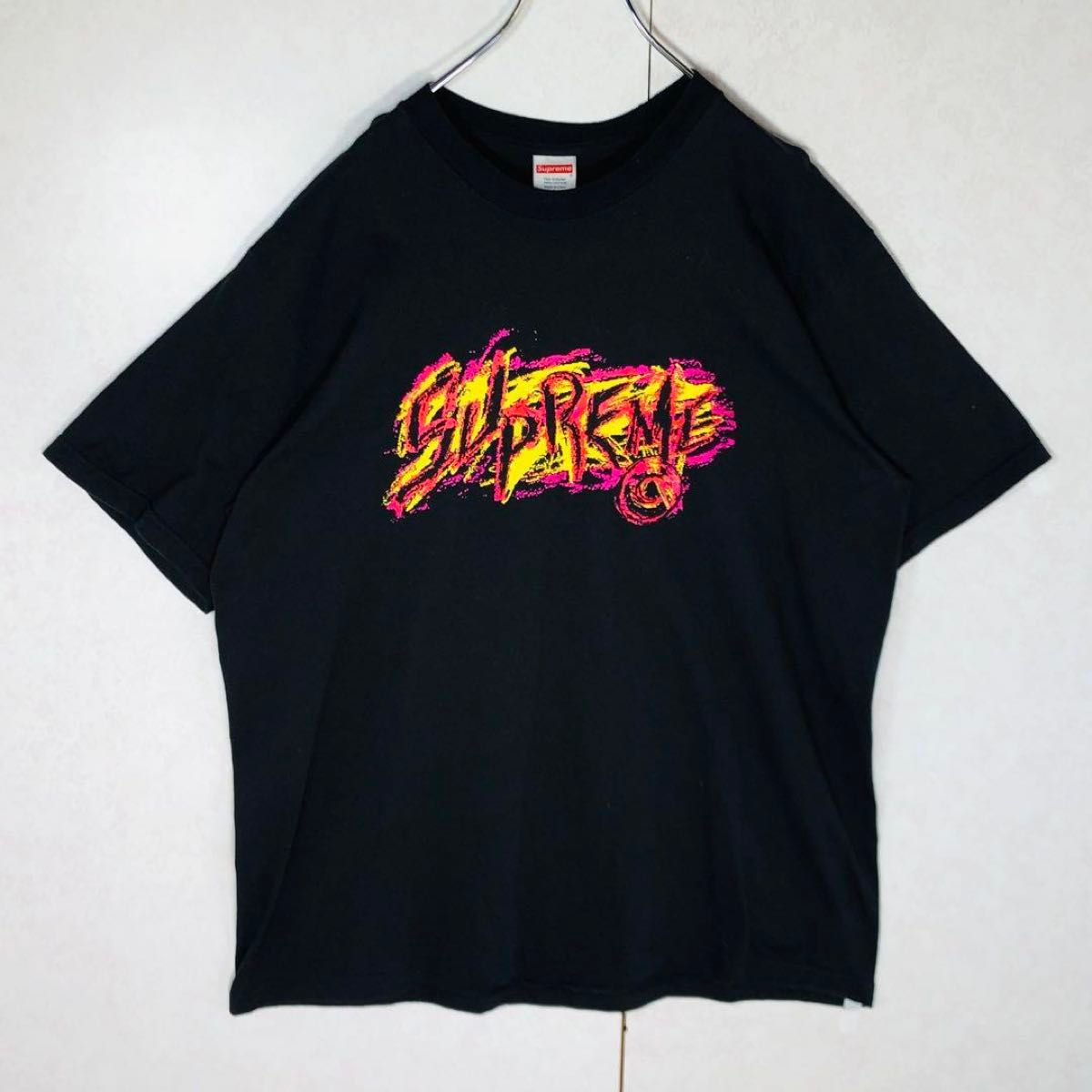 人気デザイン】シュプリーム センタービッグペイントロゴTシャツ 人気デザイン】シュプリーム センタービッグペイントロゴTシャツ