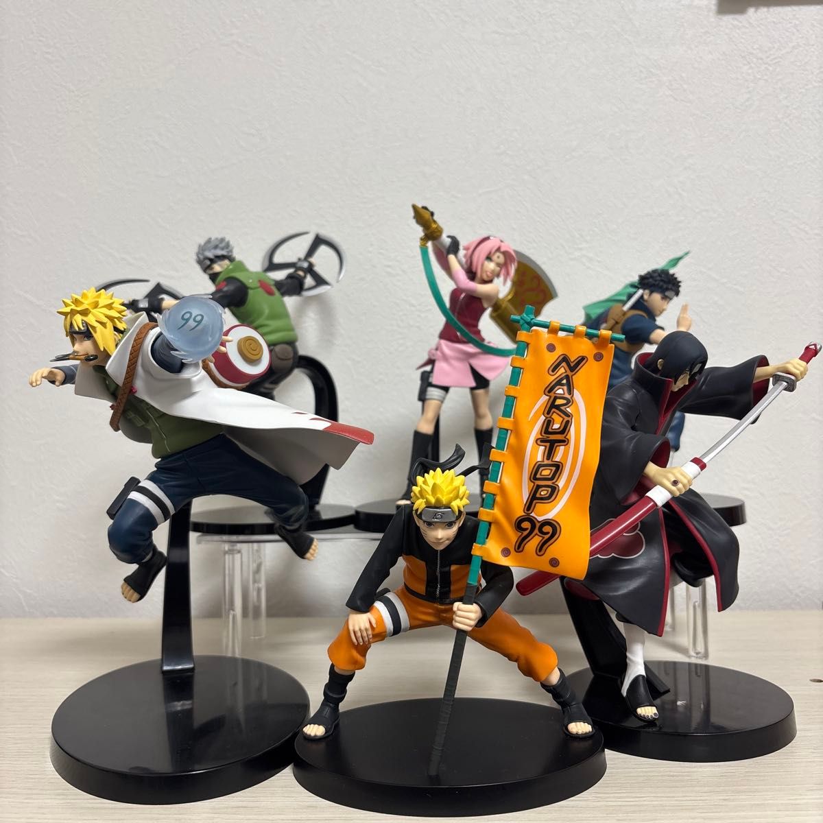 NARUTO ナルト疾風伝 NARUTOP フィギュア6体セット まとめ売り NARUTO ナルト疾風伝 NARUTOP フィギュア6体セット まとめ売り
