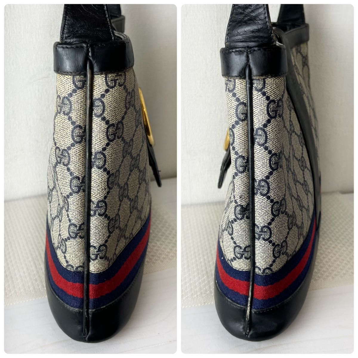 GUCCI グッチ GGスプリーム ショルダーバッグ シェリーライン GUCCI グッチ GGスプリーム ショルダーバッグ シェリーライン
