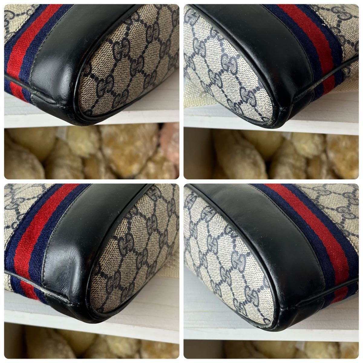 GUCCI グッチ GGスプリーム ショルダーバッグ シェリーライン GUCCI グッチ GGスプリーム ショルダーバッグ シェリーライン