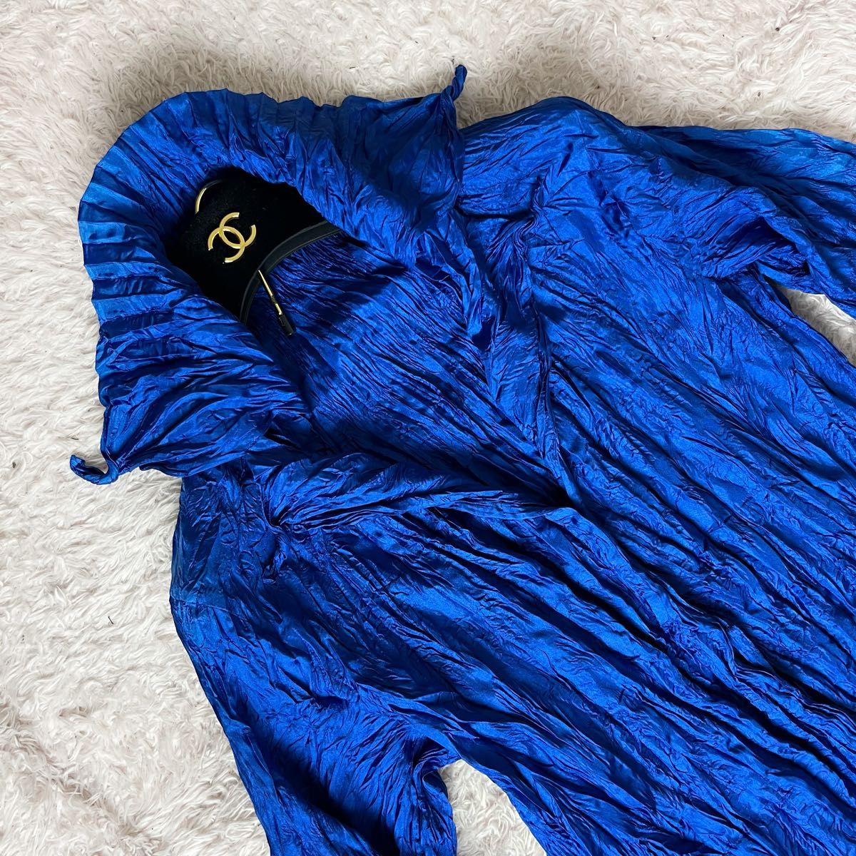 ISSEY MIYAKE イッセイミヤケ シワ加工 シャツ ブラウス ISSEY MIYAKE イッセイミヤケ シワ加工 シャツ ブラウス