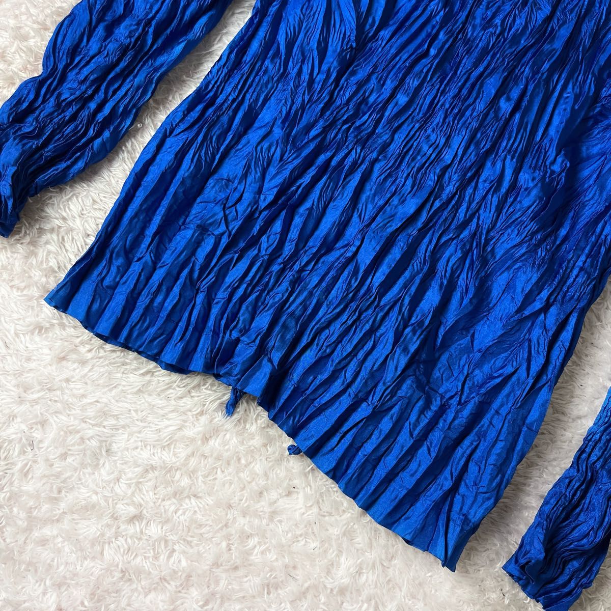 ISSEY MIYAKE イッセイミヤケ シワ加工 シャツ ブラウス ISSEY MIYAKE イッセイミヤケ シワ加工 シャツ ブラウス