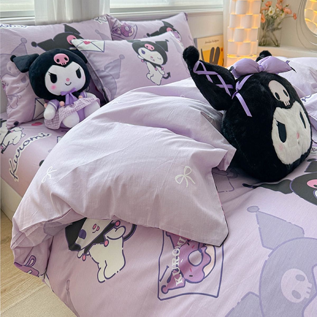 クロミ マイメロディ 寝具カバーセット キャラクター シーツ 枕 クロミ マイメロディ 寝具カバーセット キャラクター シーツ 枕