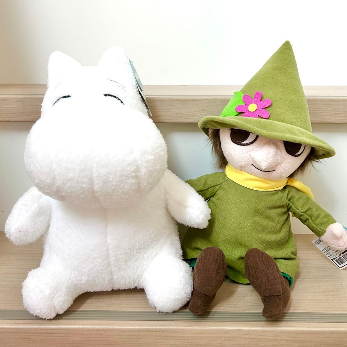 MOOMIN SLサイズぬいぐるみ ムーミン スナフキン プライズ MOOMIN SLサイズぬいぐるみ ムーミン スナフキン プライズ