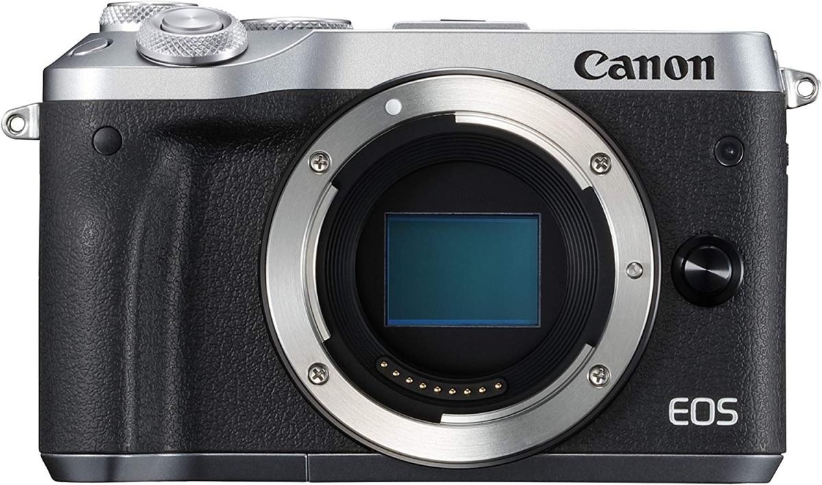 セットアップ 中古 美品 Canon EOS M6 ボディー シルバー キヤノン