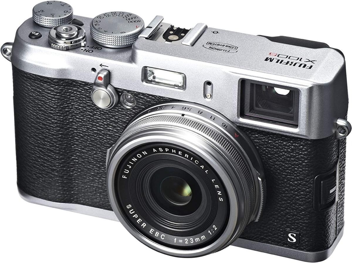 中古 美品 FUJIFILM FinePix X100S シルバー フジフィルム カメラ デジカメ_画像1