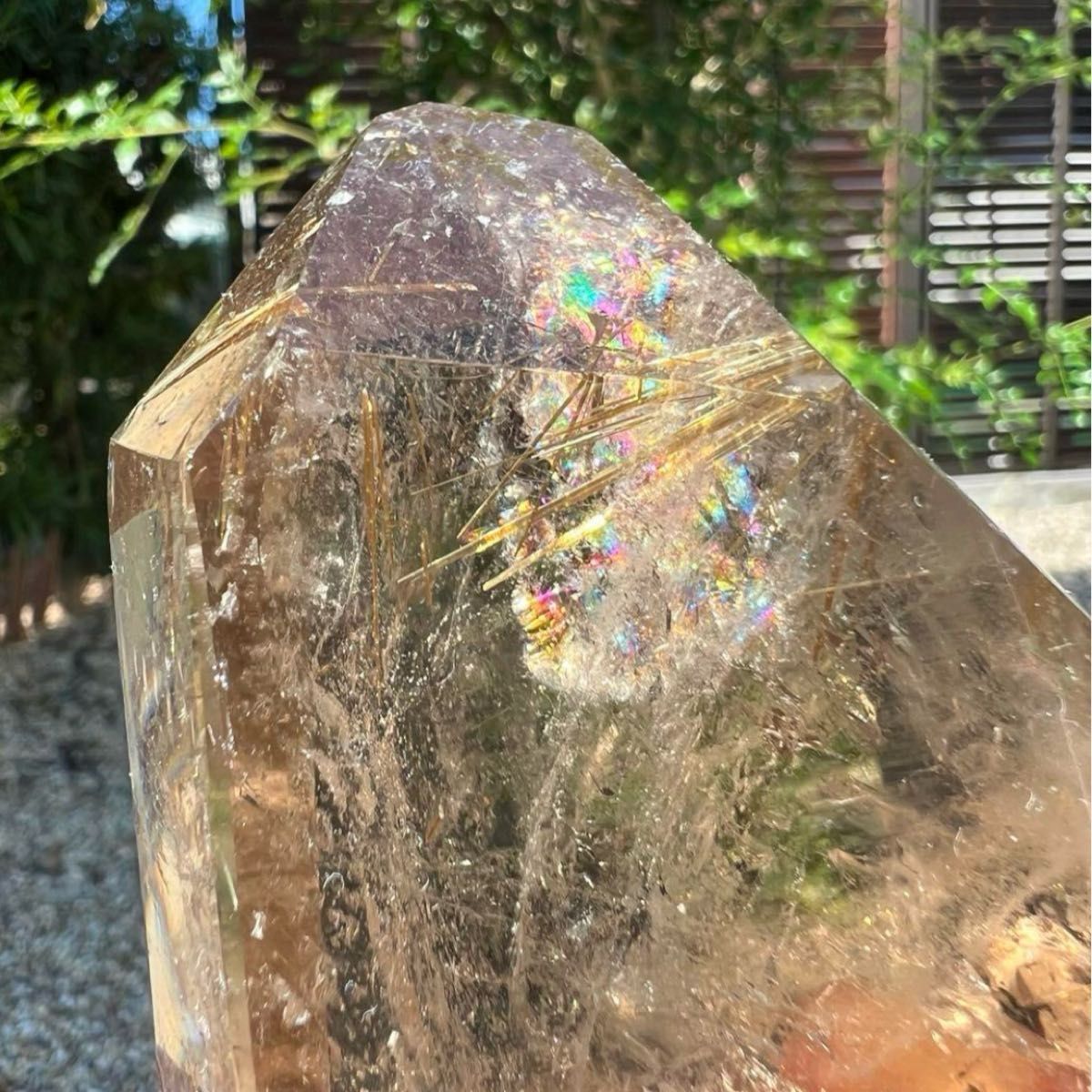 高透明度 極上特級品 虹入り タイチンルチル スモーキークォーツ 高透明度 極上特級品 虹入り タイチンルチル スモーキークォーツ