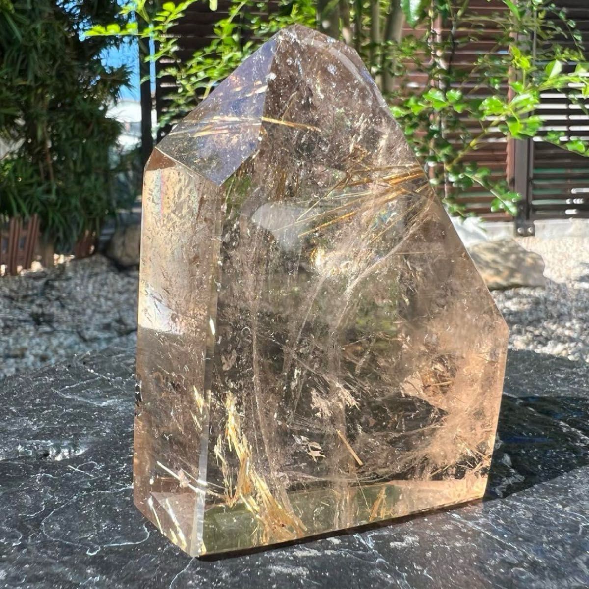 高透明度 極上特級品 虹入り タイチンルチル スモーキークォーツ 高透明度 極上特級品 虹入り タイチンルチル スモーキークォーツ
