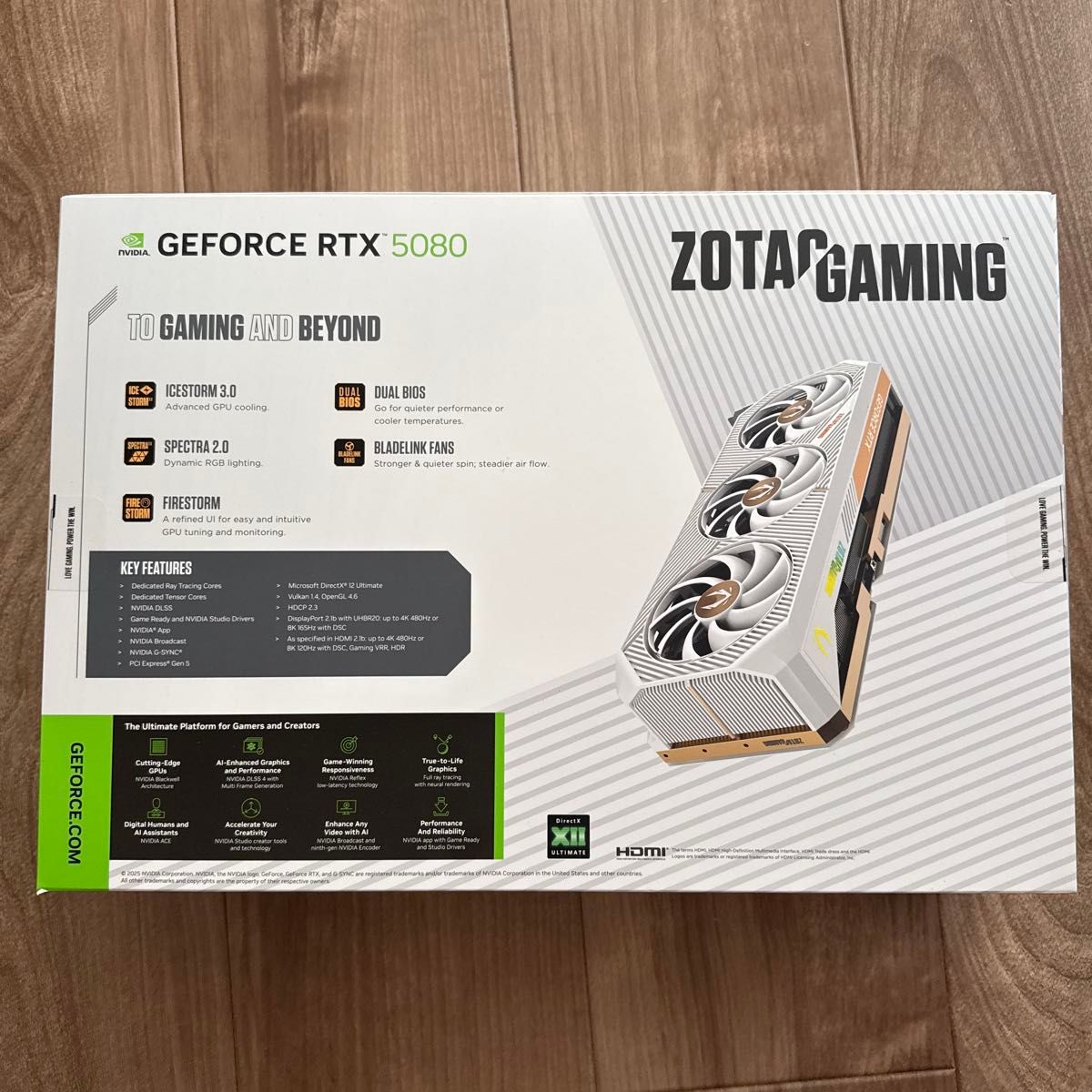 ZOTAC RTX 5080 SOLID OC - White edition|Yahoo!フリマ(旧 ZOTAC RTX 5080 SOLID OC - White edition|Yahoo!フリマ(旧
