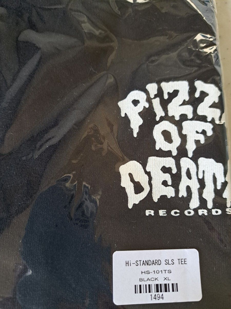 Hi-STANDARD SLS Tシャツ XLサイズ ハイスタ PIZZA OF DEATH Hi-STANDARD SLS Tシャツ XLサイズ ハイスタ PIZZA OF DEATH