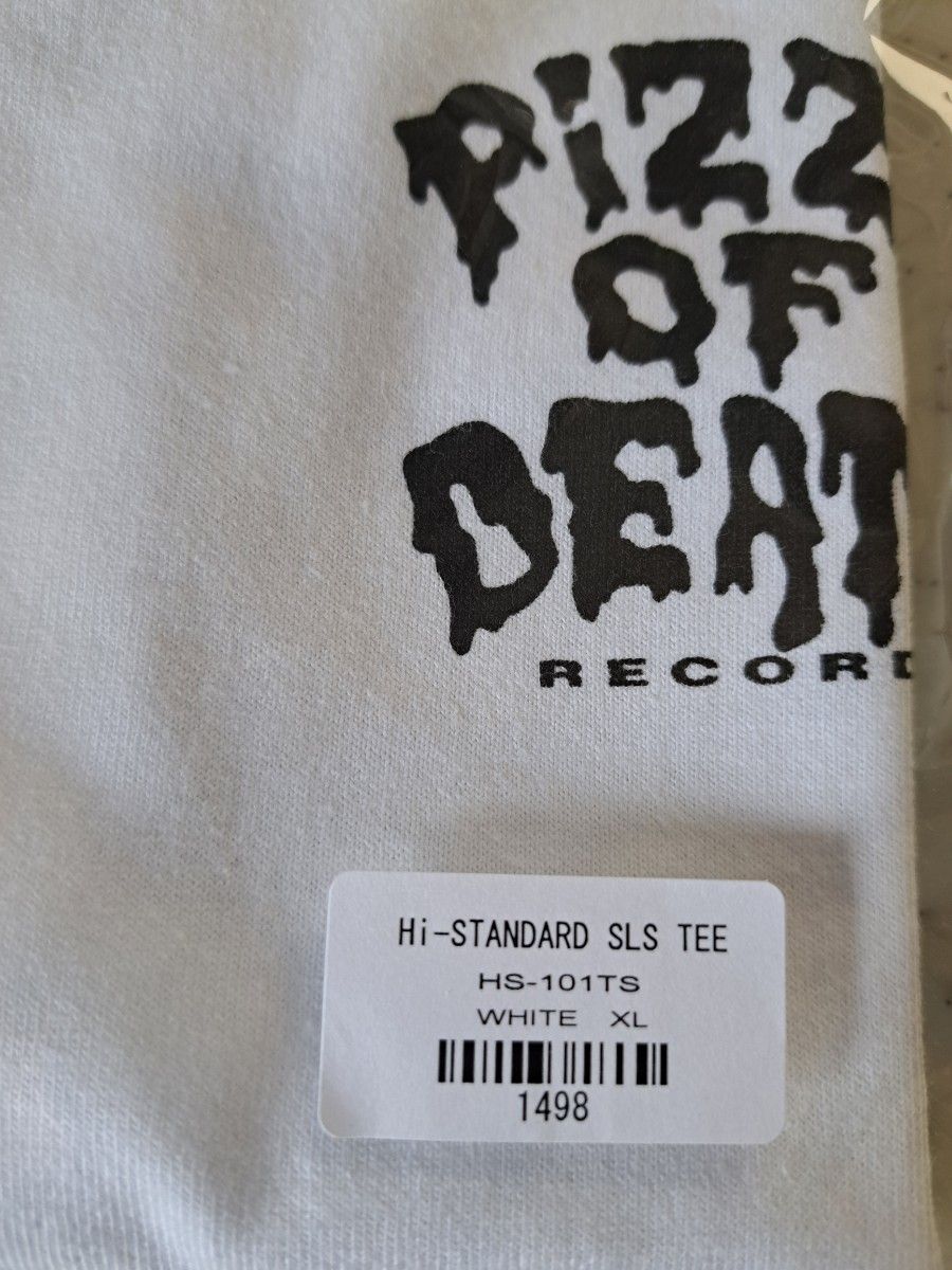 Hi-STANDARD SLS Tシャツ XLサイズ ハイスタ PIZZA OF DEATH Hi-STANDARD SLS Tシャツ XLサイズ ハイスタ PIZZA OF DEATH