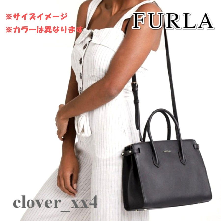極美品】フルラ ショルダーバッグ FURLA バッグ レザー ブルー 極美品】フルラ ショルダーバッグ FURLA バッグ レザー ブルー