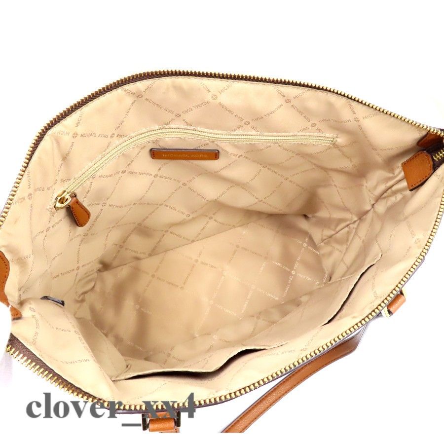 極美品 現行品 A4サイズ】マイケルコース トートバッグ ブラウン 極美品 現行品 A4サイズ】マイケルコース トートバッグ ブラウン
