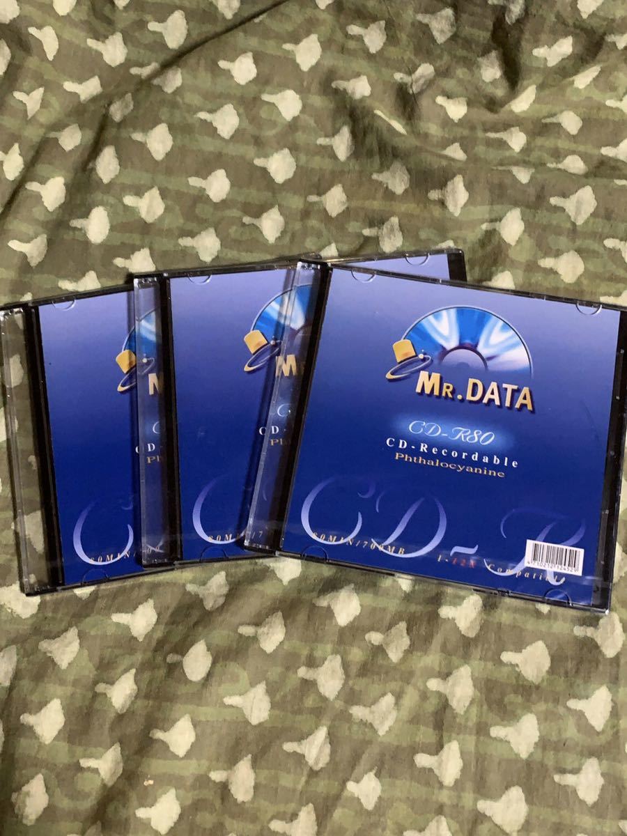 MR.DATA CD-R80 新品　3枚セット　1-12×_画像1