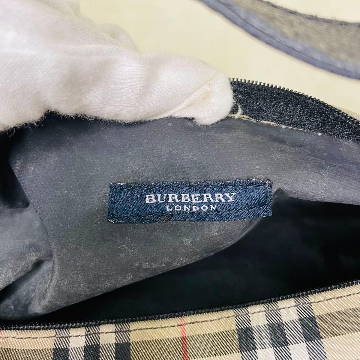 BURBERRY LONDON バーバリーロンドン ハンドバッグ バニティ BURBERRY LONDON バーバリーロンドン ハンドバッグ バニティ