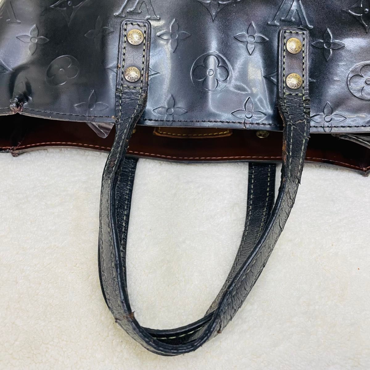 LOUIS VUITTON ルイヴィトン ヴェルニ リードPM ハンドバッグ LOUIS VUITTON ルイヴィトン ヴェルニ リードPM ハンドバッグ