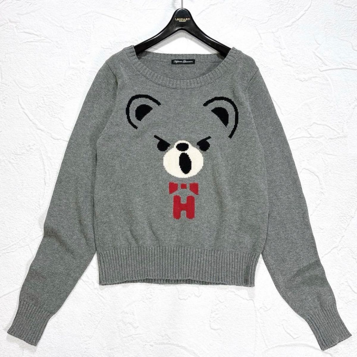 美品 ヒステリックグラマー ファックベア ニット セーター 美品 ヒステリックグラマー ファックベア ニット セーター