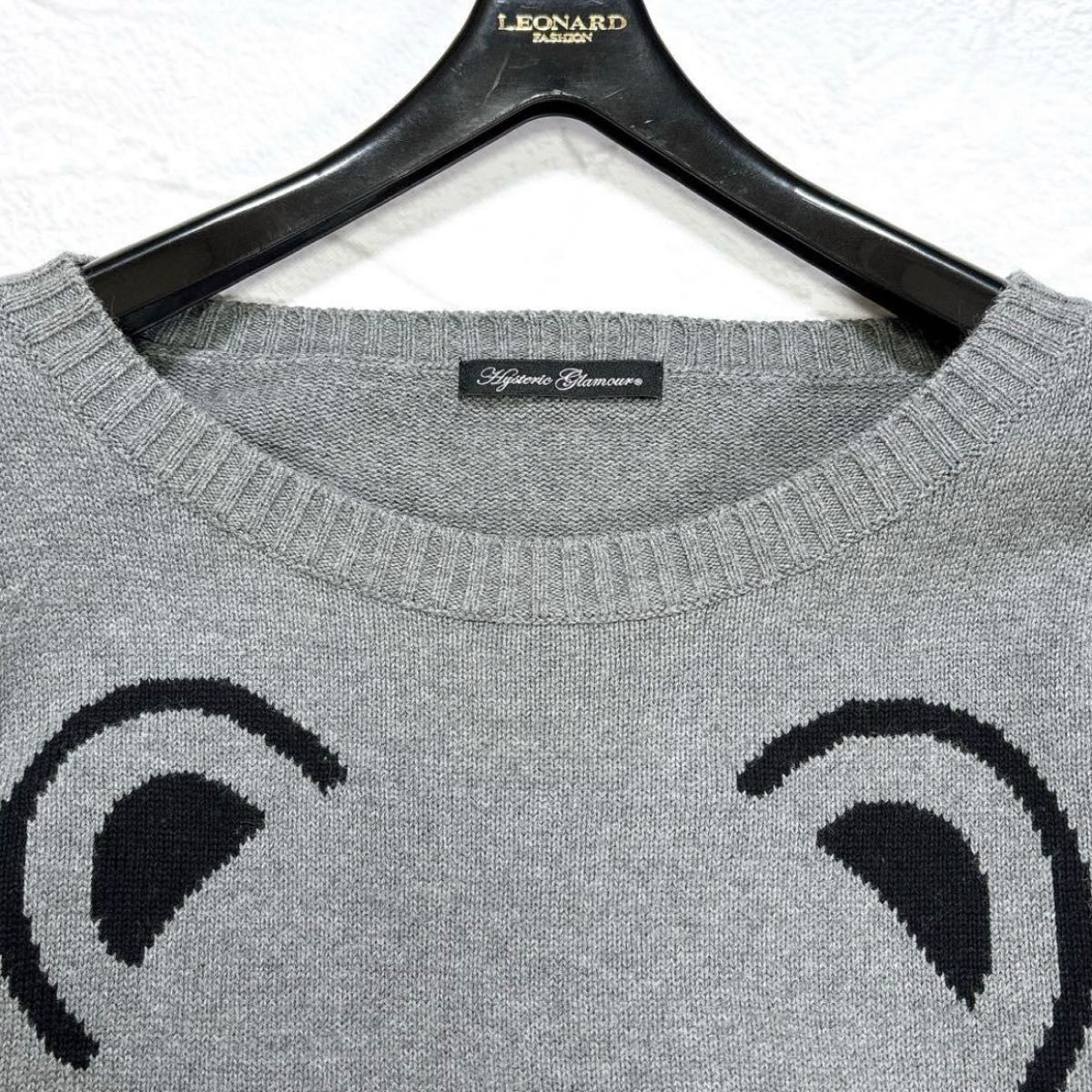 美品 ヒステリックグラマー ファックベア ニット セーター 美品 ヒステリックグラマー ファックベア ニット セーター
