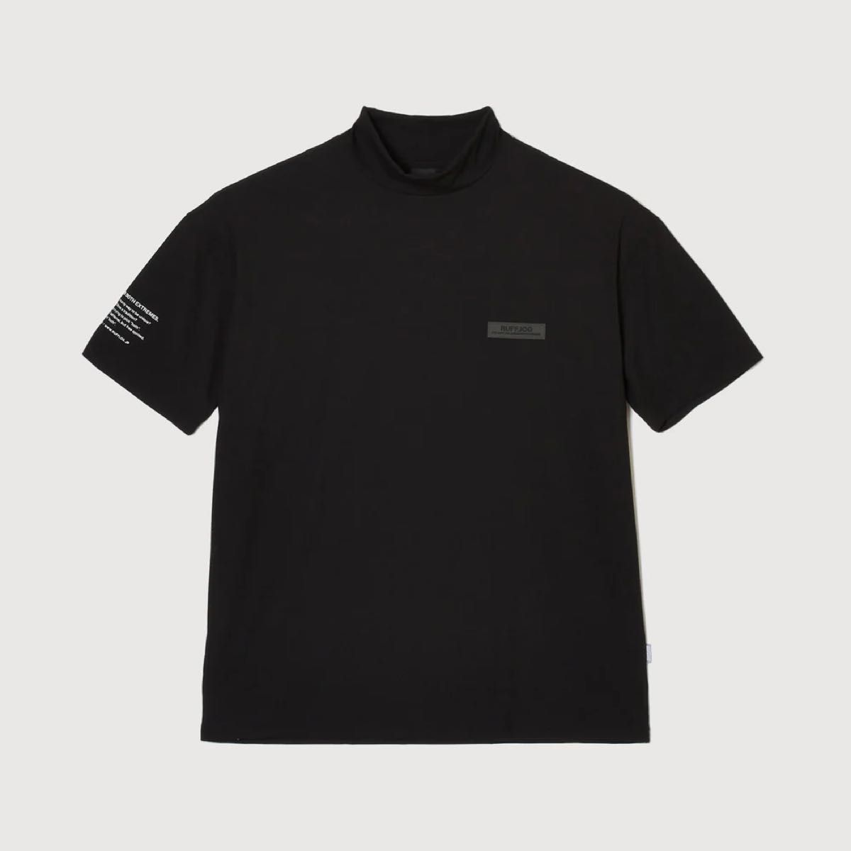 RUFFLOG GOLF VERTICAL LOGO MOCK TEE モックネック サイズXL RUFFLOG GOLF VERTICAL LOGO MOCK TEE モックネック サイズXL