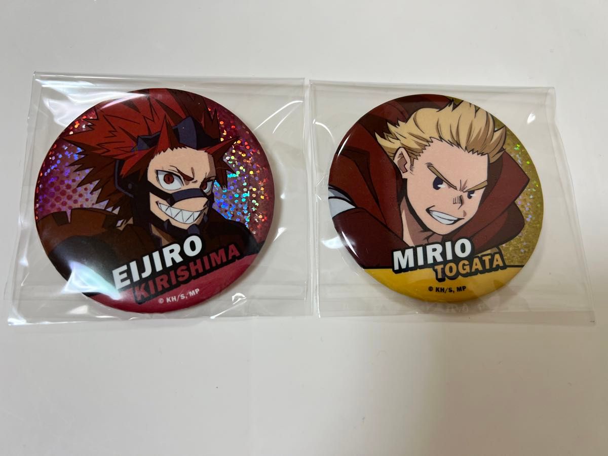 僕のヒーローアカデミア 缶バッジ 切島鋭児郎 / 通形ミリオ 僕のヒーローアカデミア 缶バッジ 切島鋭児郎 / 通形ミリオ