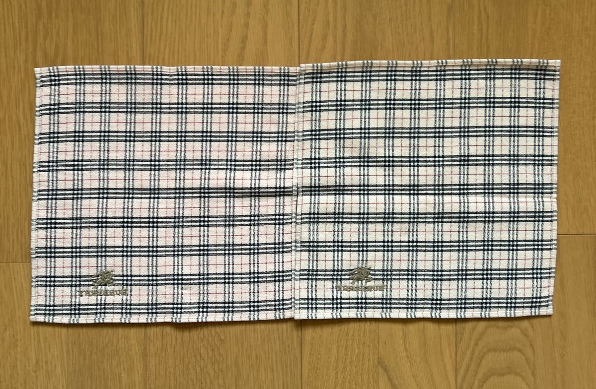 BURBERRY バーバリー タオルハンカチ 2枚セット 未使用|Yahoo BURBERRY バーバリー タオルハンカチ 2枚セット 未使用|Yahoo