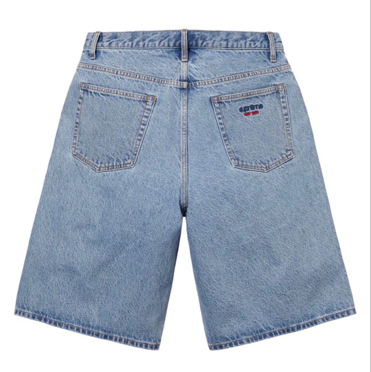 Supreme Baggy Denim Short Washed Indigo 32インチ|Yahoo Supreme Baggy Denim Short Washed Indigo 32インチ|Yahoo