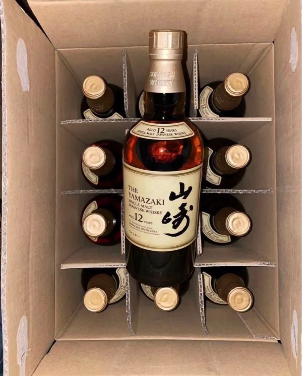 サントリー 山崎12年(正規品) 6本セット ホログラム付き サントリー 山崎12年(正規品) 6本セット ホログラム付き