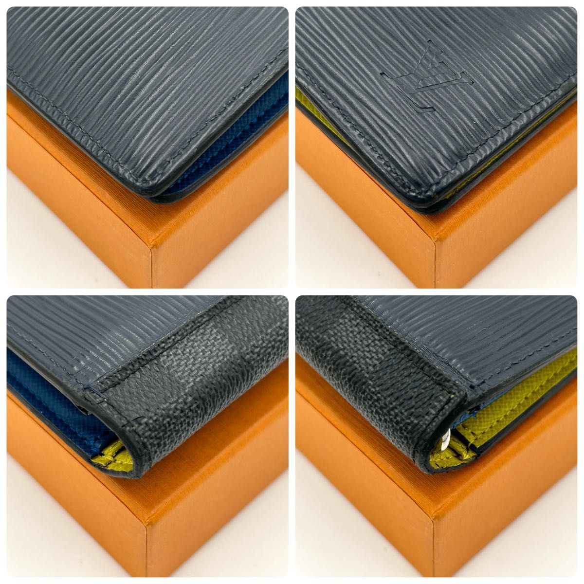 LOUIS VUITTON ルイヴィトン 長財布 エピ×ダミエグラフィット LOUIS VUITTON ルイヴィトン 長財布 エピ×ダミエグラフィット