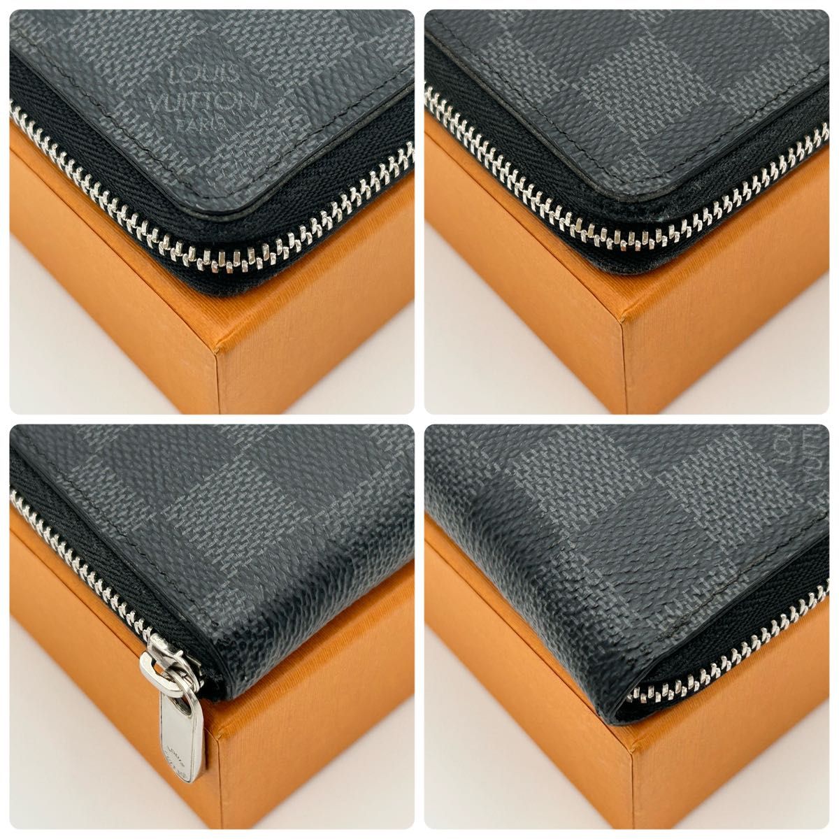 LOUIS VUITTON ルイヴィトン ダミエ グラフィット ジッピー LOUIS VUITTON ルイヴィトン ダミエ グラフィット ジッピー