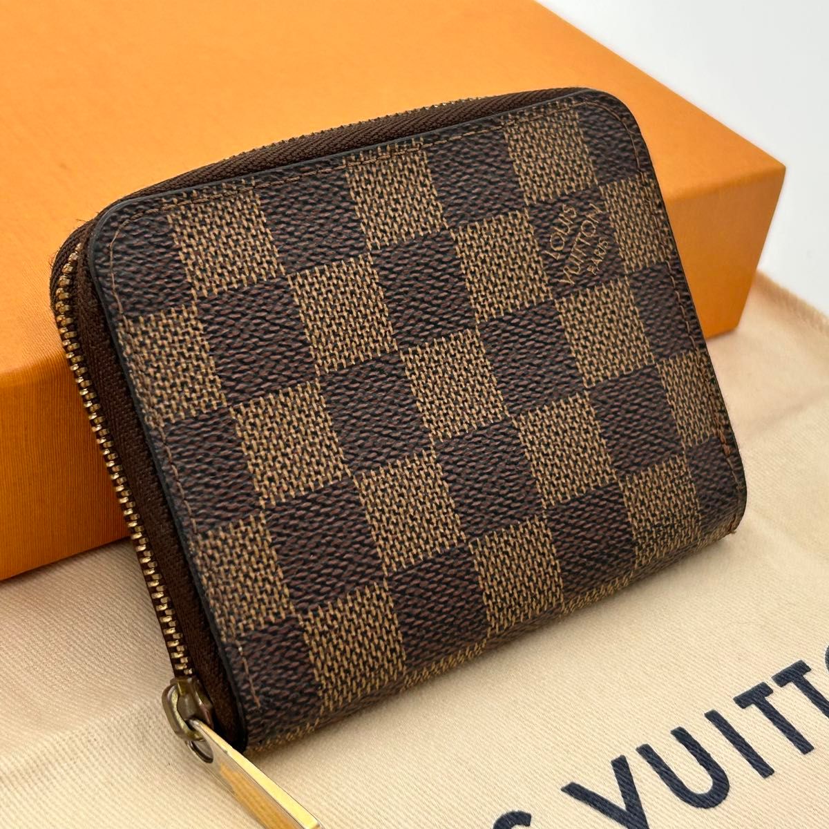 LOUIS VUITTON ルイヴィトン ダミエ ジッピーコインパース 小銭 LOUIS VUITTON ルイヴィトン ダミエ ジッピーコインパース 小銭