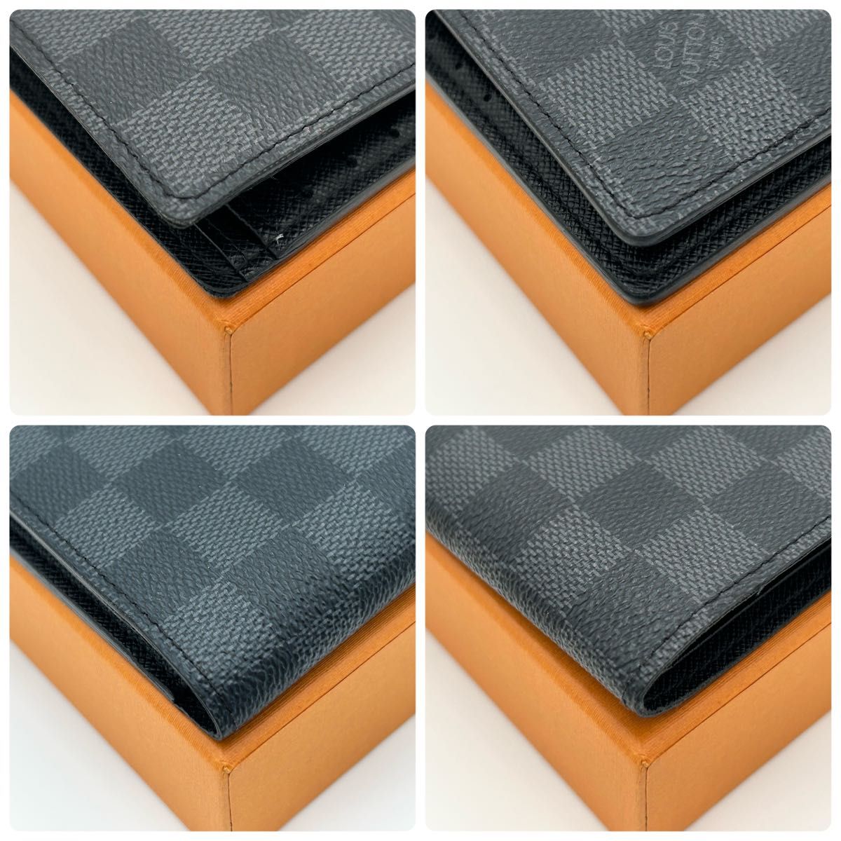 LOUIS VUITTON ルイヴィトン ダミエ グラフィット 二つ折り財布 LOUIS VUITTON ルイヴィトン ダミエ グラフィット 二つ折り財布