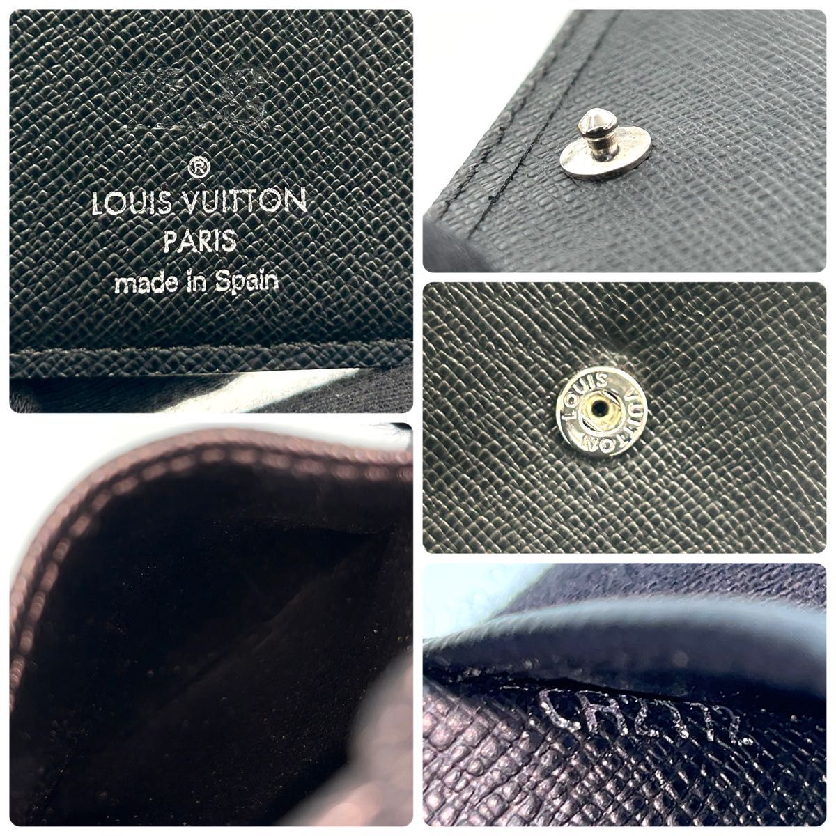 LOUIS VUITTON ルイヴィトン ダミエ グラフィット 二つ折り財布 LOUIS VUITTON ルイヴィトン ダミエ グラフィット 二つ折り財布