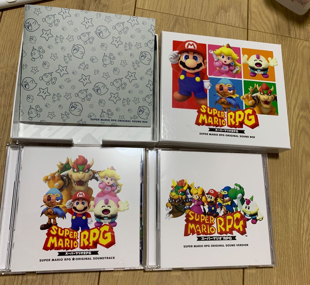 スーパーマリオRPG ORIGINAL SOUND BOX サントラ 任天堂 CD4枚組 スーパーマリオRPG ORIGINAL SOUND BOX サントラ 任天堂 CD4枚組