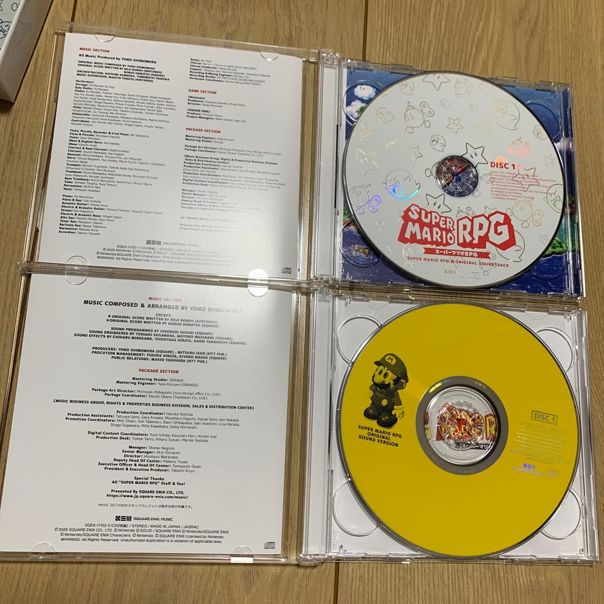 スーパーマリオRPG ORIGINAL SOUND BOX サントラ 任天堂 CD4枚組 スーパーマリオRPG ORIGINAL SOUND BOX サントラ 任天堂 CD4枚組