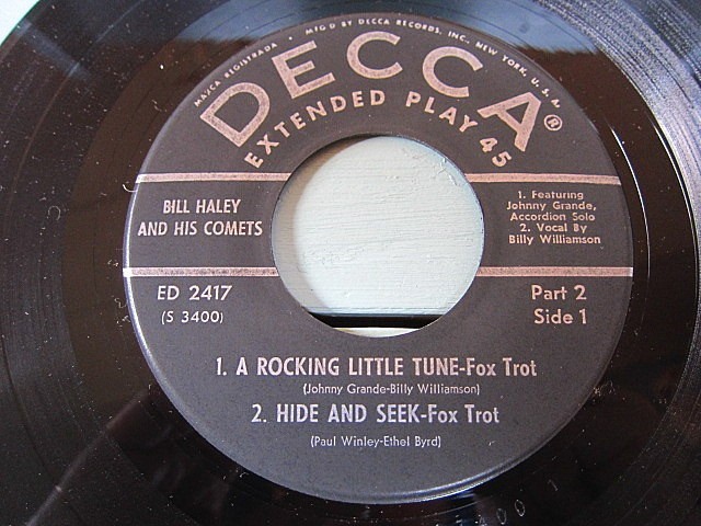 BILL HALEY and his comets★Rock'n Roll Stage Show ED 2417★200417t4-rcd-7インチ_画像2