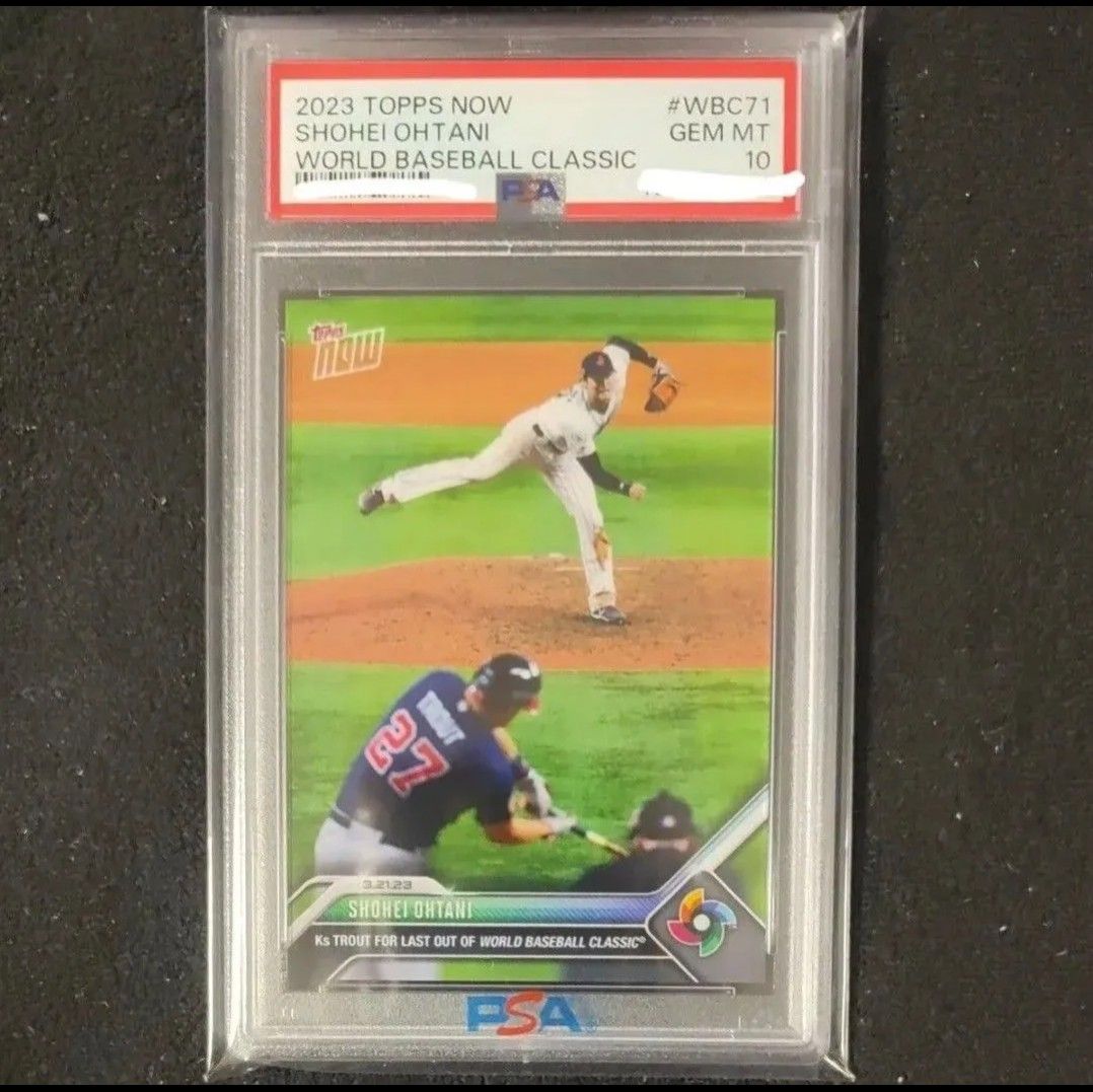 Topps Now 大谷翔平 マイク トラウト カード WBC 決勝 優勝 Topps Now 大谷翔平 マイク トラウト カード WBC 決勝 優勝