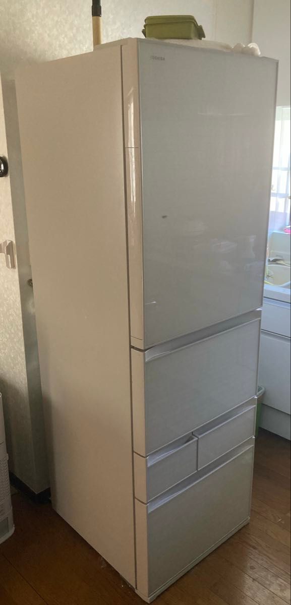 TOSHIBA 冷蔵庫 大型冷蔵庫 3ドア 411L /5ドア /右開きタイプ GR TOSHIBA 冷蔵庫 大型冷蔵庫 3ドア 411L /5ドア /右開きタイプ GR
