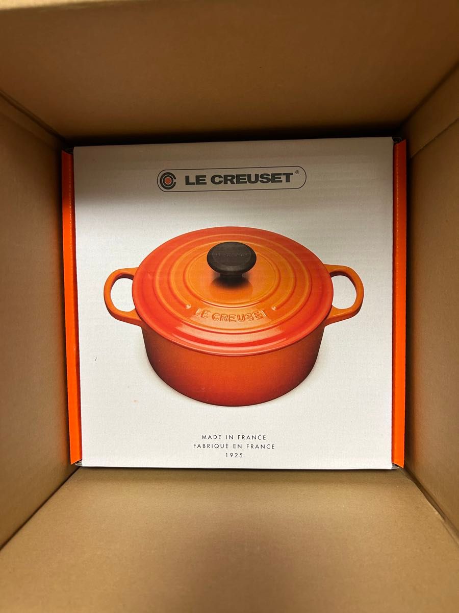 新品未使用】ル・クルーゼ シグニチャーココット・オーバル20cm 新品未使用】ル・クルーゼ シグニチャーココット・オーバル20cm
